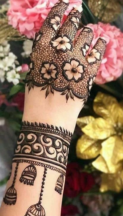 arabic stylish back hand mehndi arabic stylish back hand mehndi