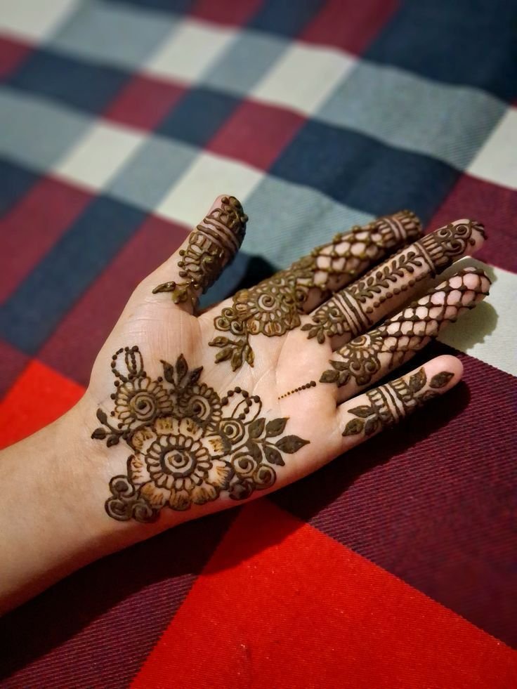 arabic trail back hand mehndi arabic trail back hand mehndi
