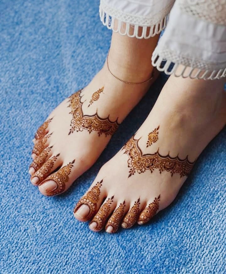 artistic leg mehndi design artistic leg mehndi design