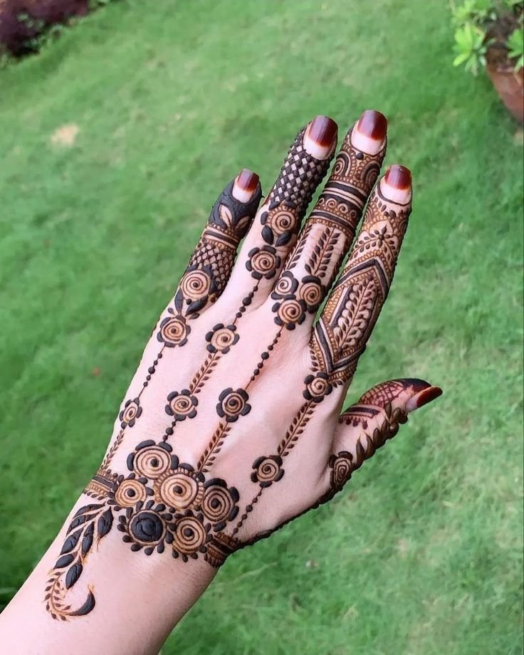 back hand jewelry mehndi back hand jewelry mehndi