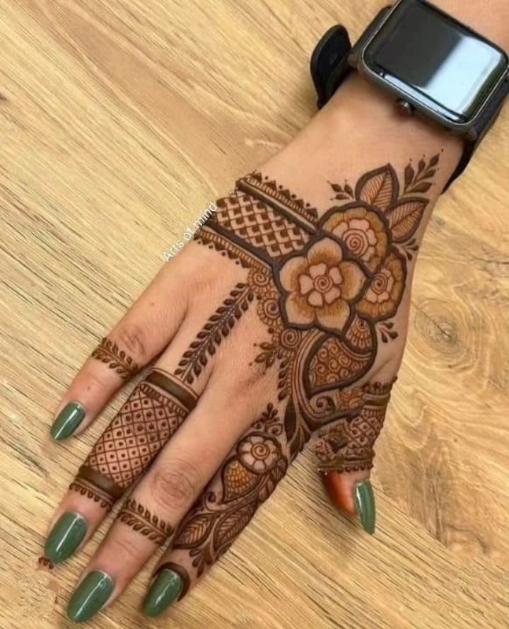 bridal back hand mehndi design bridal back hand mehndi design