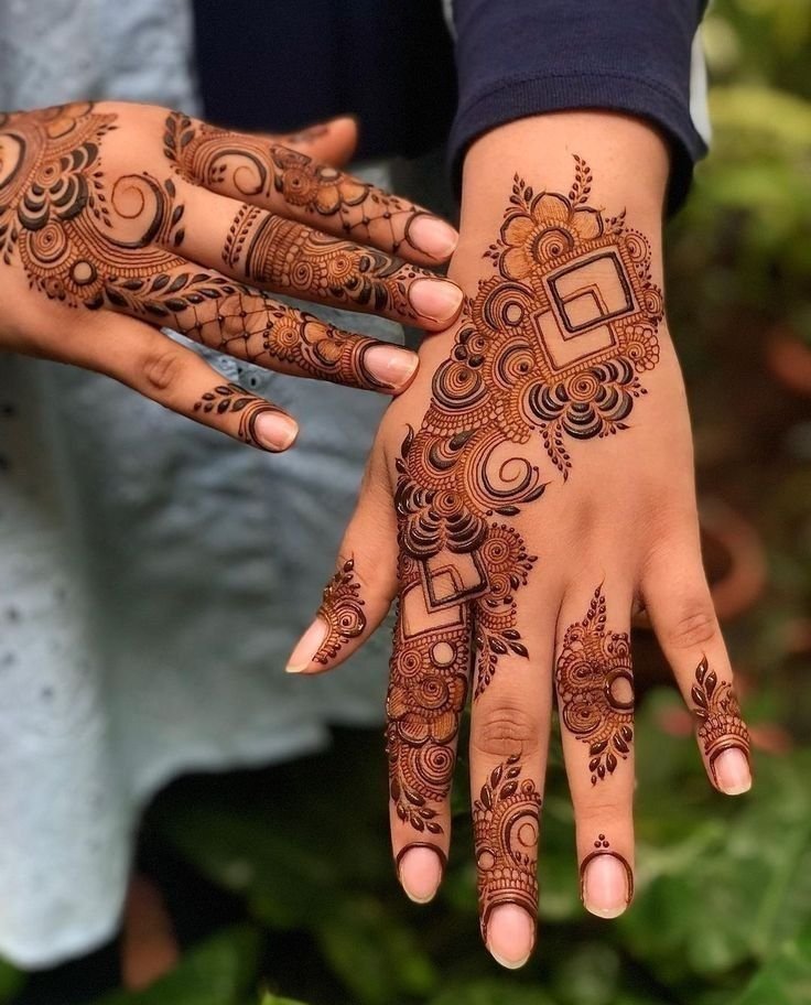 creative wrist back mehndi creative wrist back mehndi