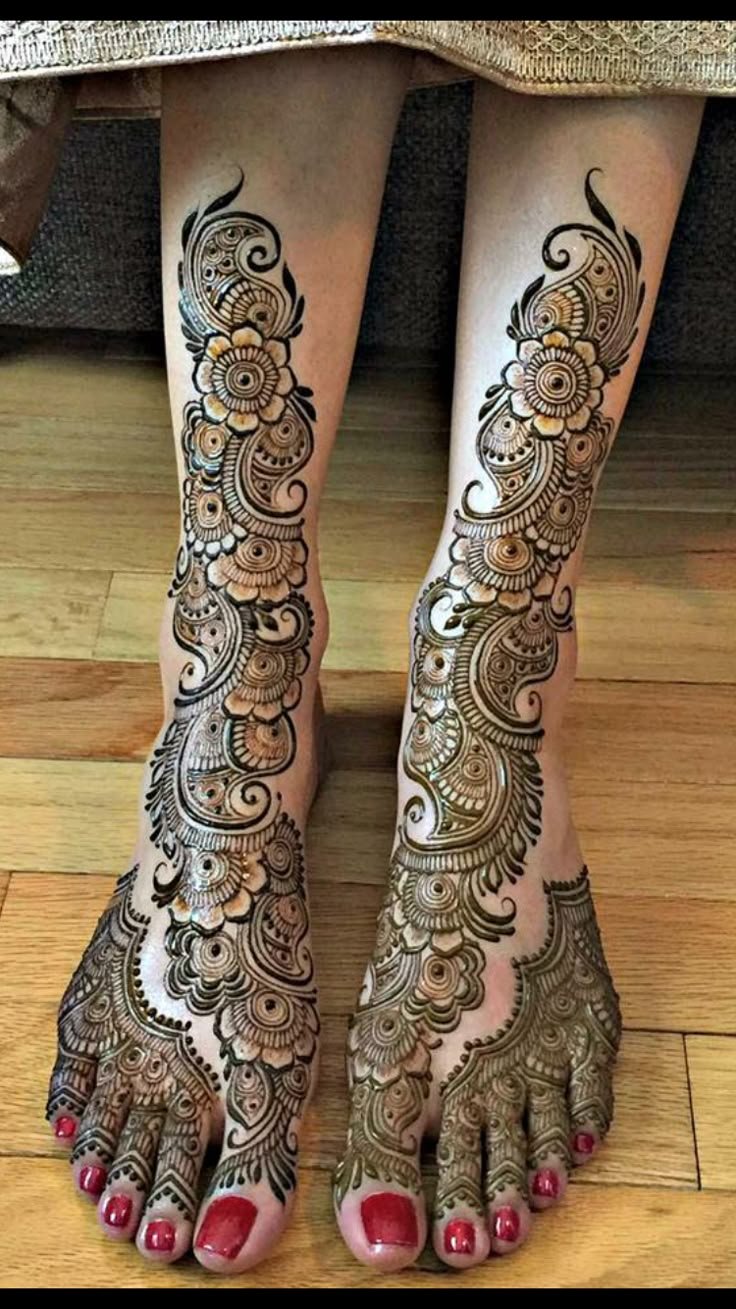 cute leg mehndi design cute leg mehndi design