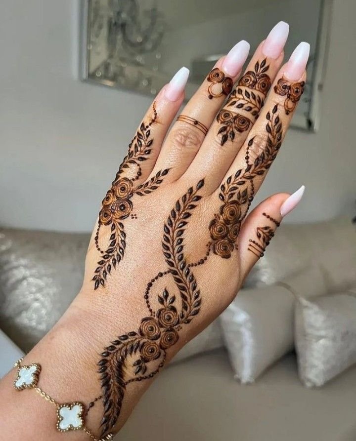 easy tikki mehndi design easy tikki mehndi design