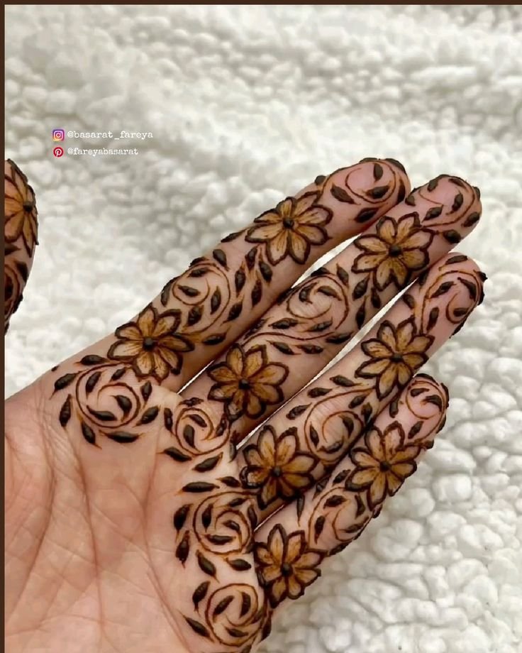elegant back hand mehndi elegant back hand mehndi