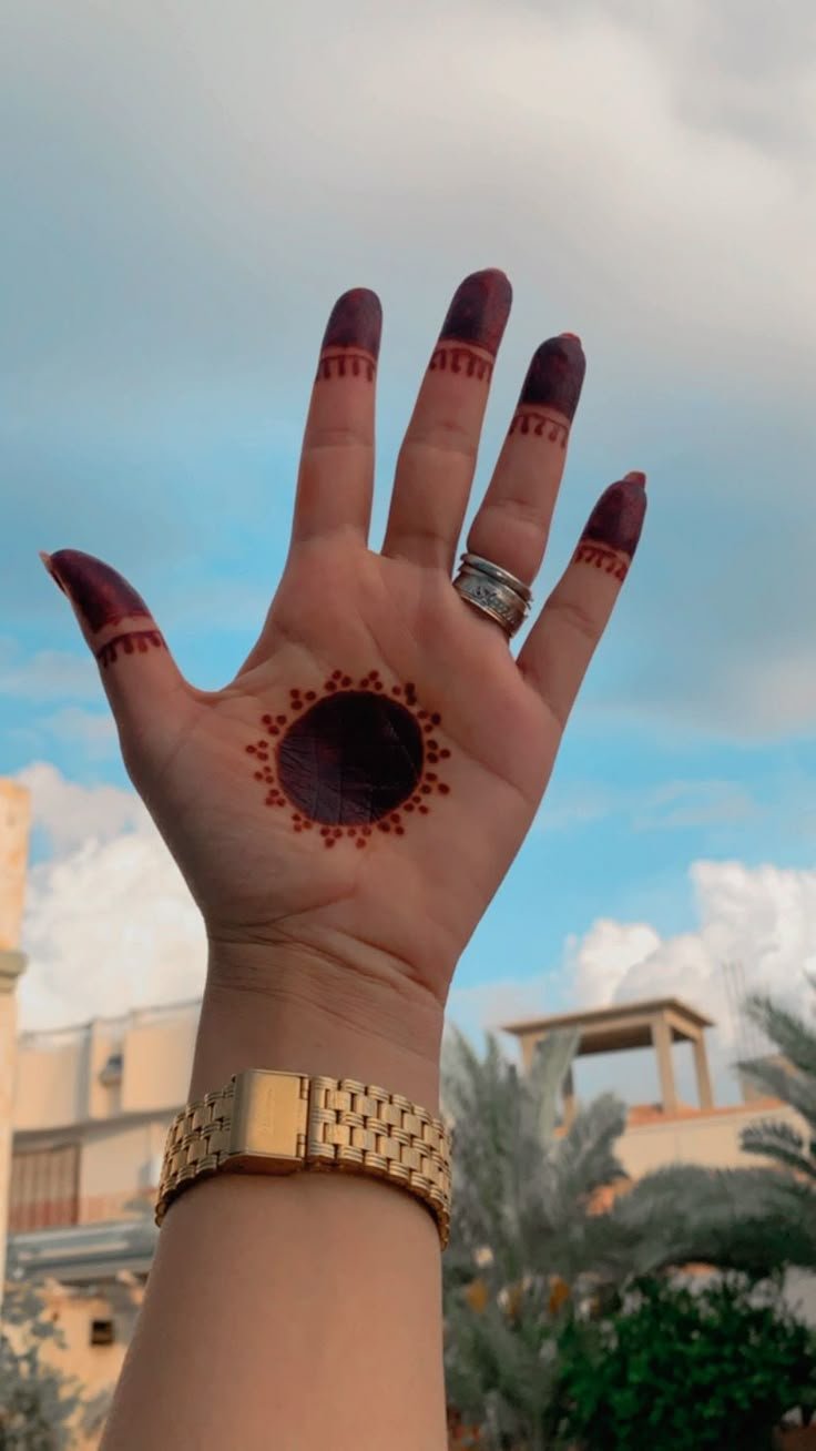 floral gol tikki mehndi floral gol tikki mehndi