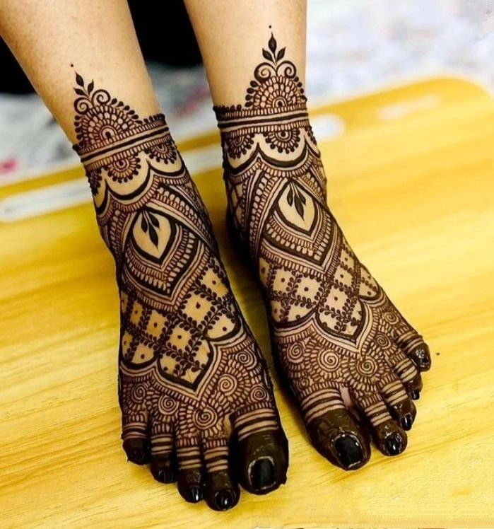 mehndi tattoo for leg mehndi tattoo for leg