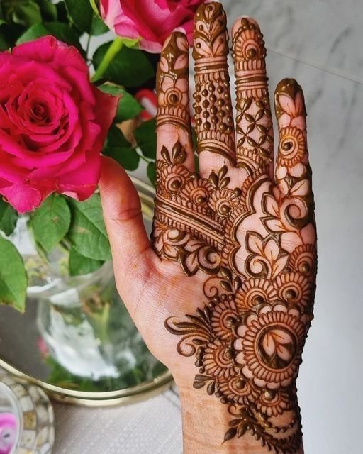 royal finger mehndi design royal finger mehndi design