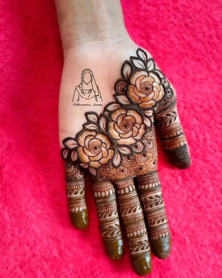 royal floral mehndi royal floral mehndi