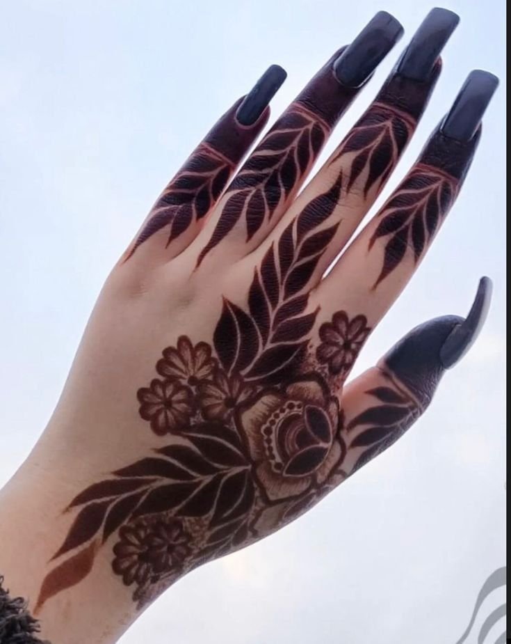 simple mehndi for palm simple mehndi for palm