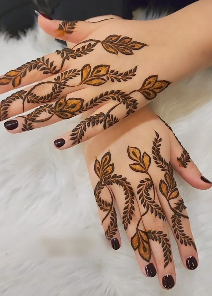 top easy mehndi design top easy mehndi design