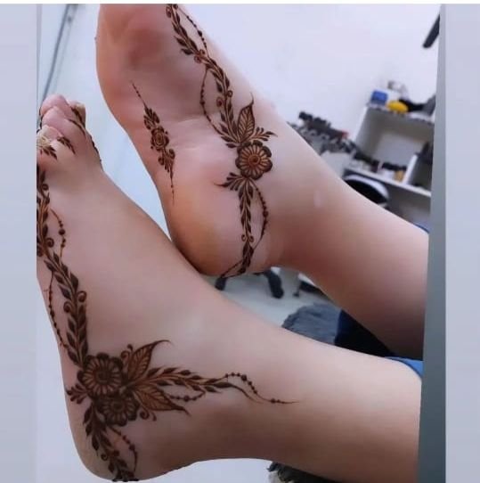 traditional feet mehndi traditional feet mehndi