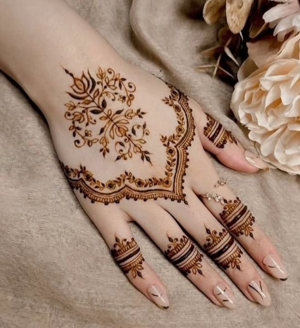 trending easy mehndi design trending easy mehndi design