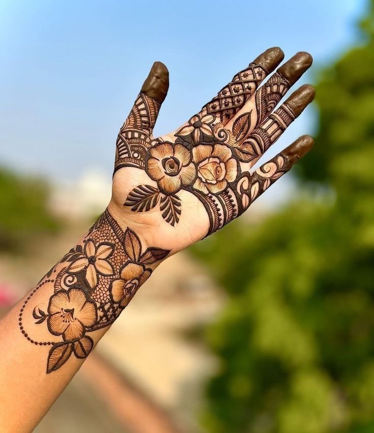 trending royal mehndi design_1 trending royal mehndi design